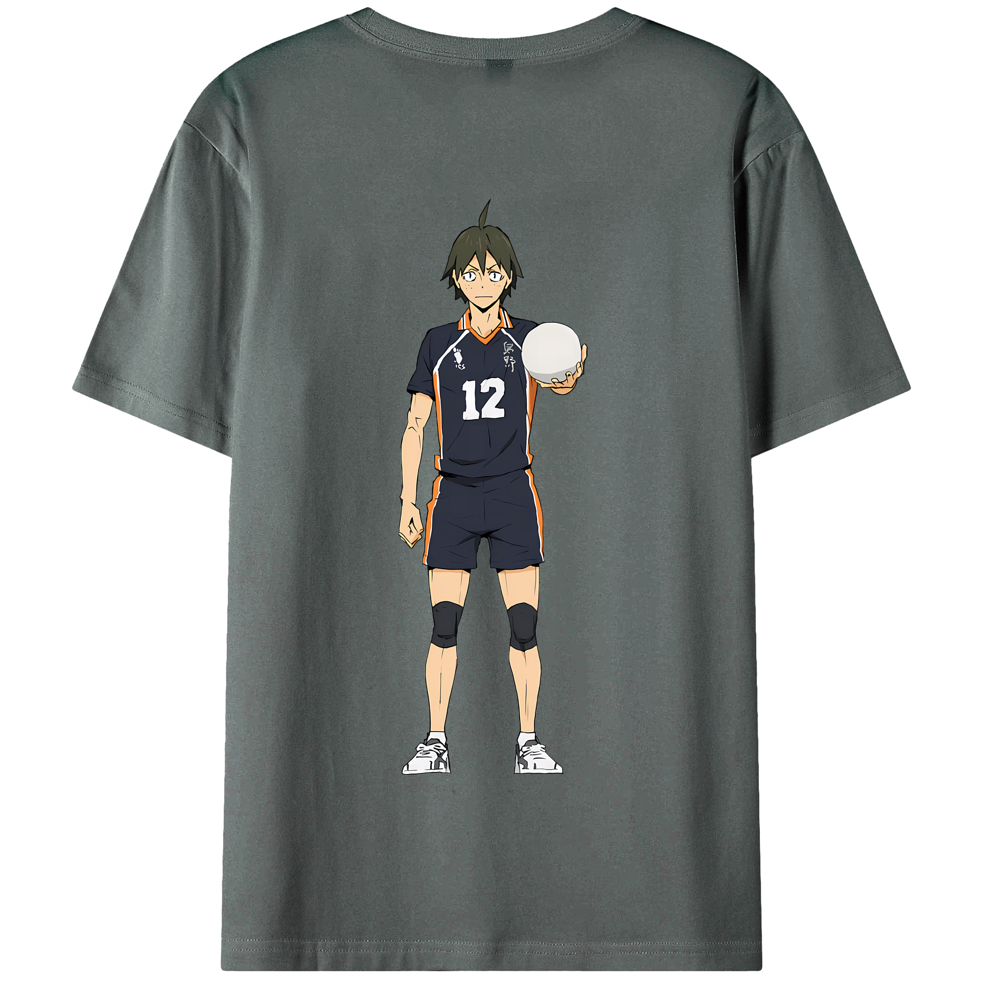 （画像用） ハイキュー!! Haikyu!! 綿100％半袖Tシャツ（背面プリント）